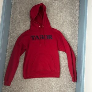 Champion Red Hoodie Sweater
